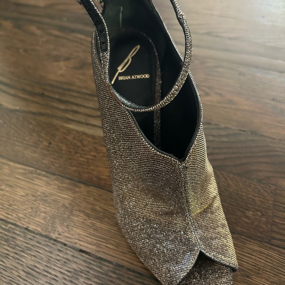 Gorgeous silver sparkle heels - Picture 2 of 6